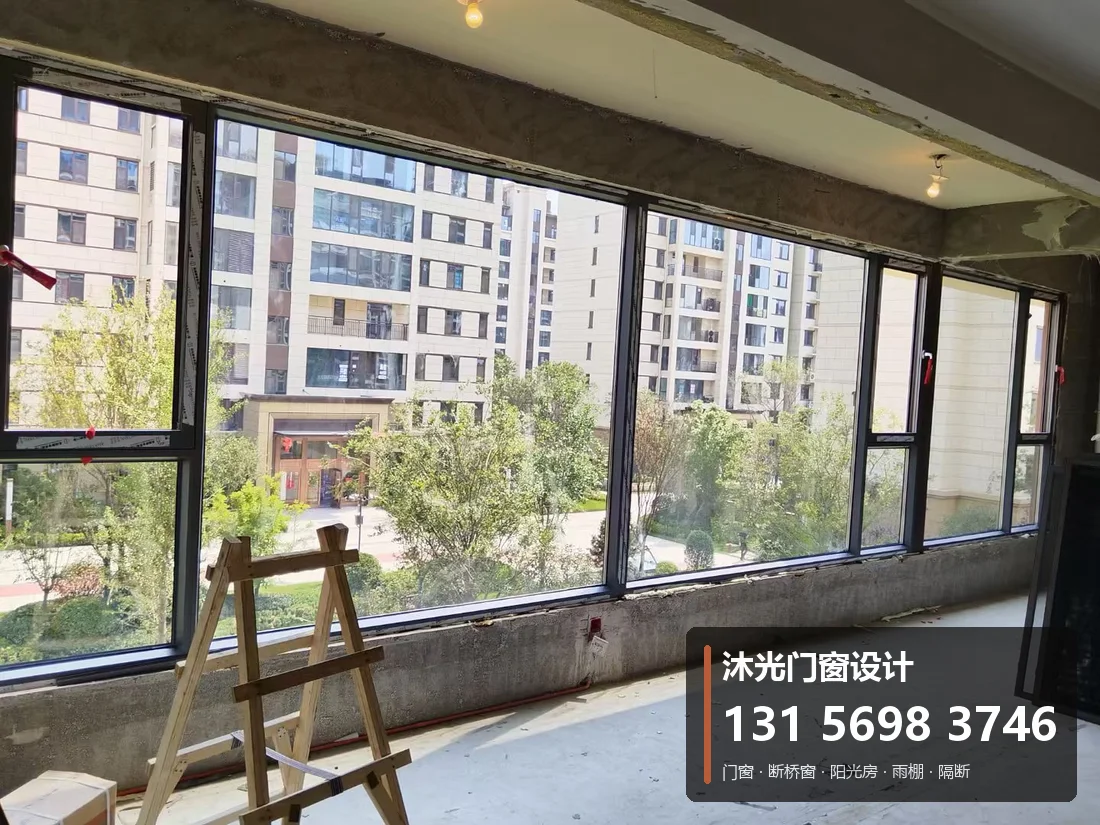 淄博沐光门窗设计淄川门窗工程实拍